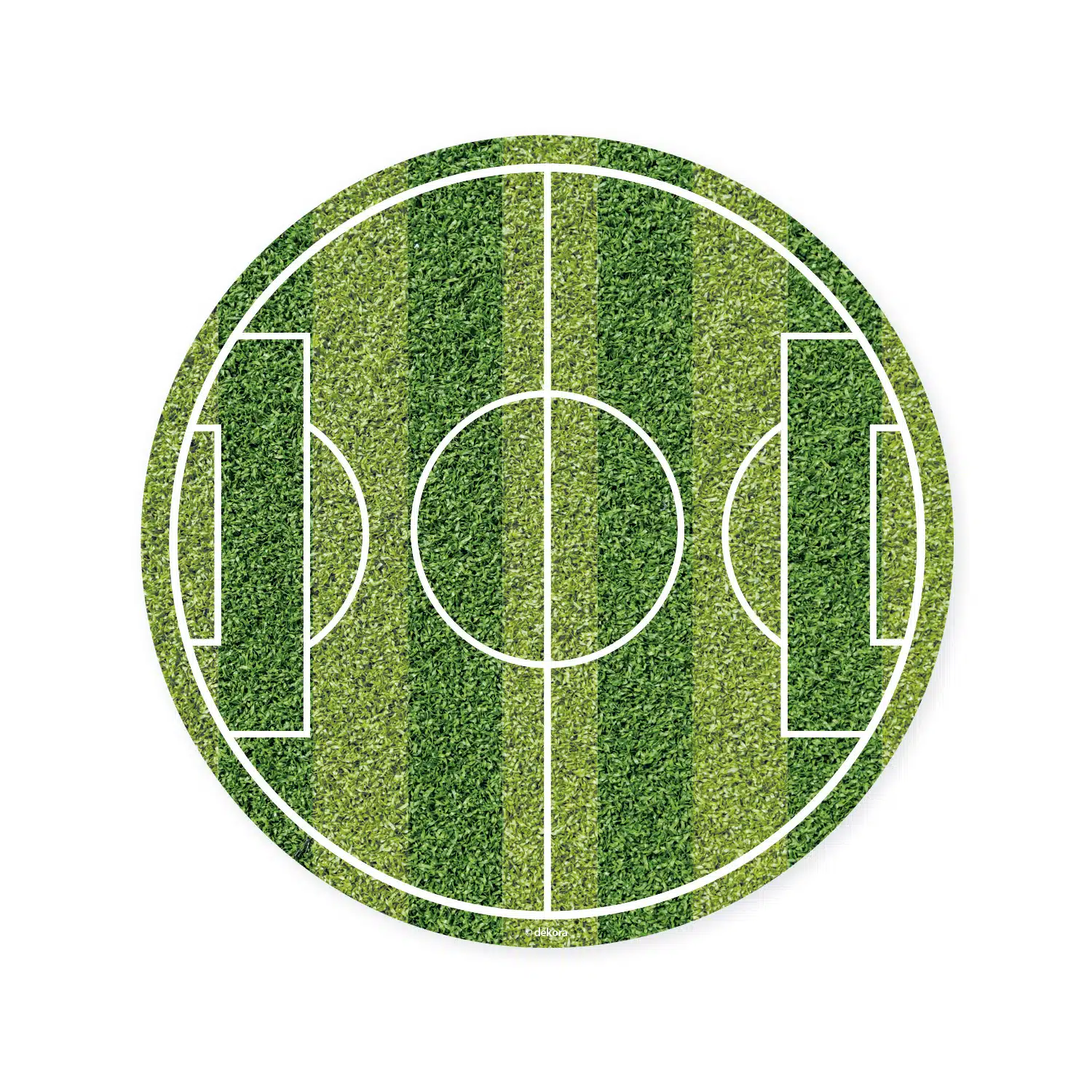 Eetbare taartprint voetbalveld rond 16 cm bij cake, bake & love 5 Eetbare taartprint voetbalveld rond 16 cm