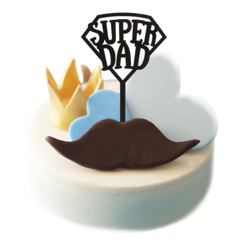 Caketopper super dad - afbeelding 3