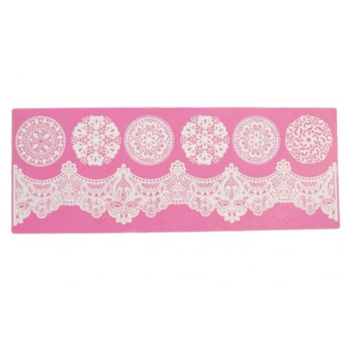 Cake lace mat - regal design strip - afbeelding 2