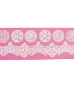 Cake lace mat - regal design strip bij cake, bake & love 12 Cake lace mat - regal design strip bij cake, bake & love 11