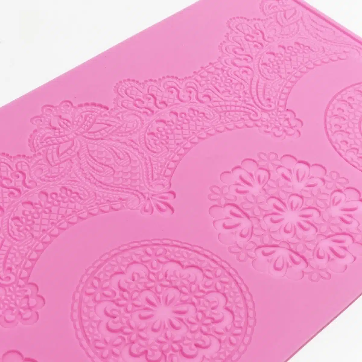 Cake lace mat - regal design strip bij cake, bake & love 8 Cake lace mat - regal design strip - afbeelding 4
