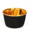 Cupcake cups zwart & goud pk/50 bij cake, bake & love 1