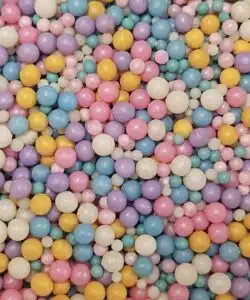 Sprinkley Sprinkles - Vrolijk Gekleurde Parel Mix 80 gram