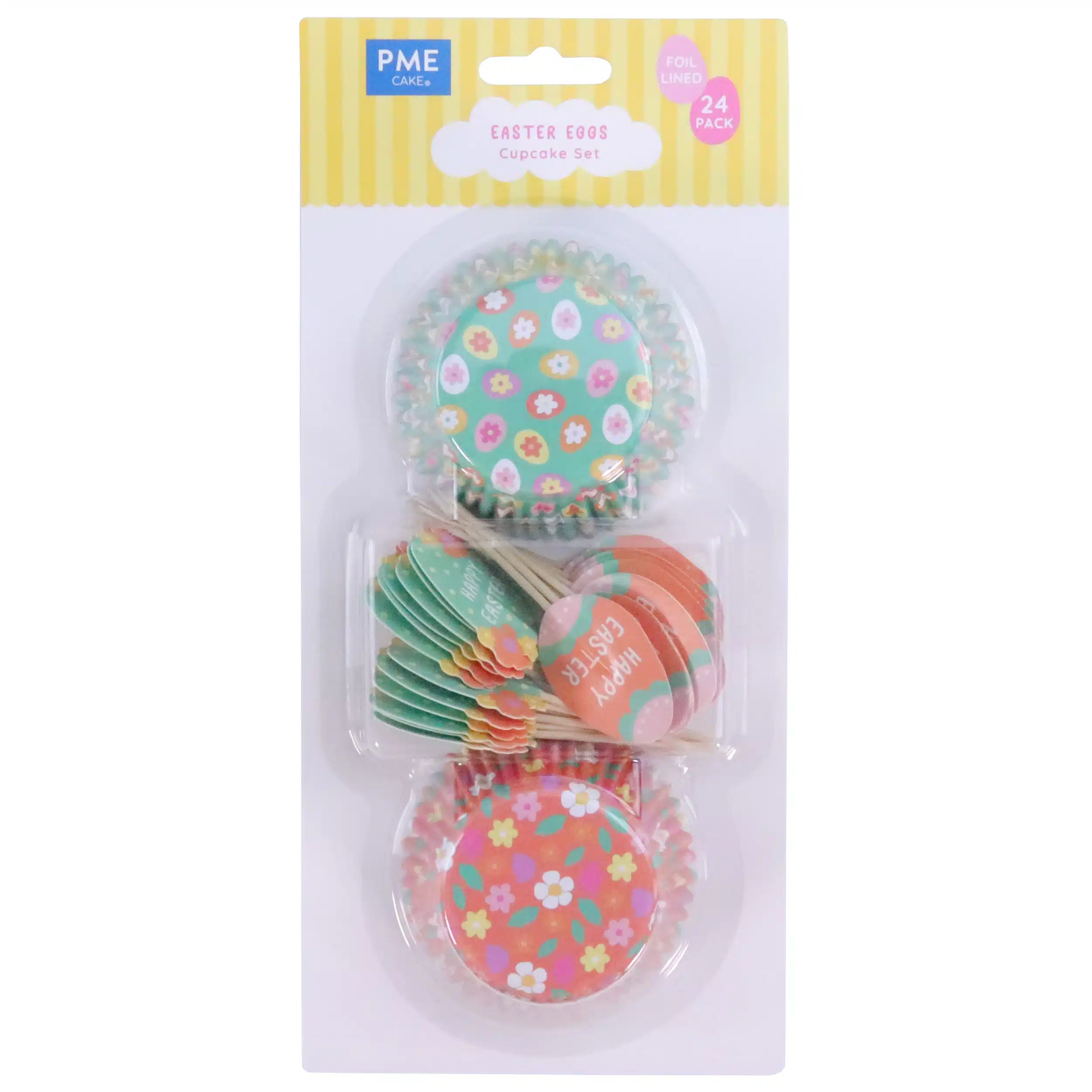 Pme easter cupcake cases & toppers set of 24 - easter eggs bij cake, bake & love 5 Pme easter cupcake cases & toppers set of 24 - easter eggs