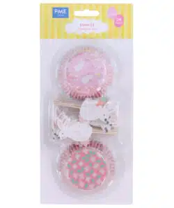 PME Easter Cupcake Cases & Toppers Set of 24 - Bunnies