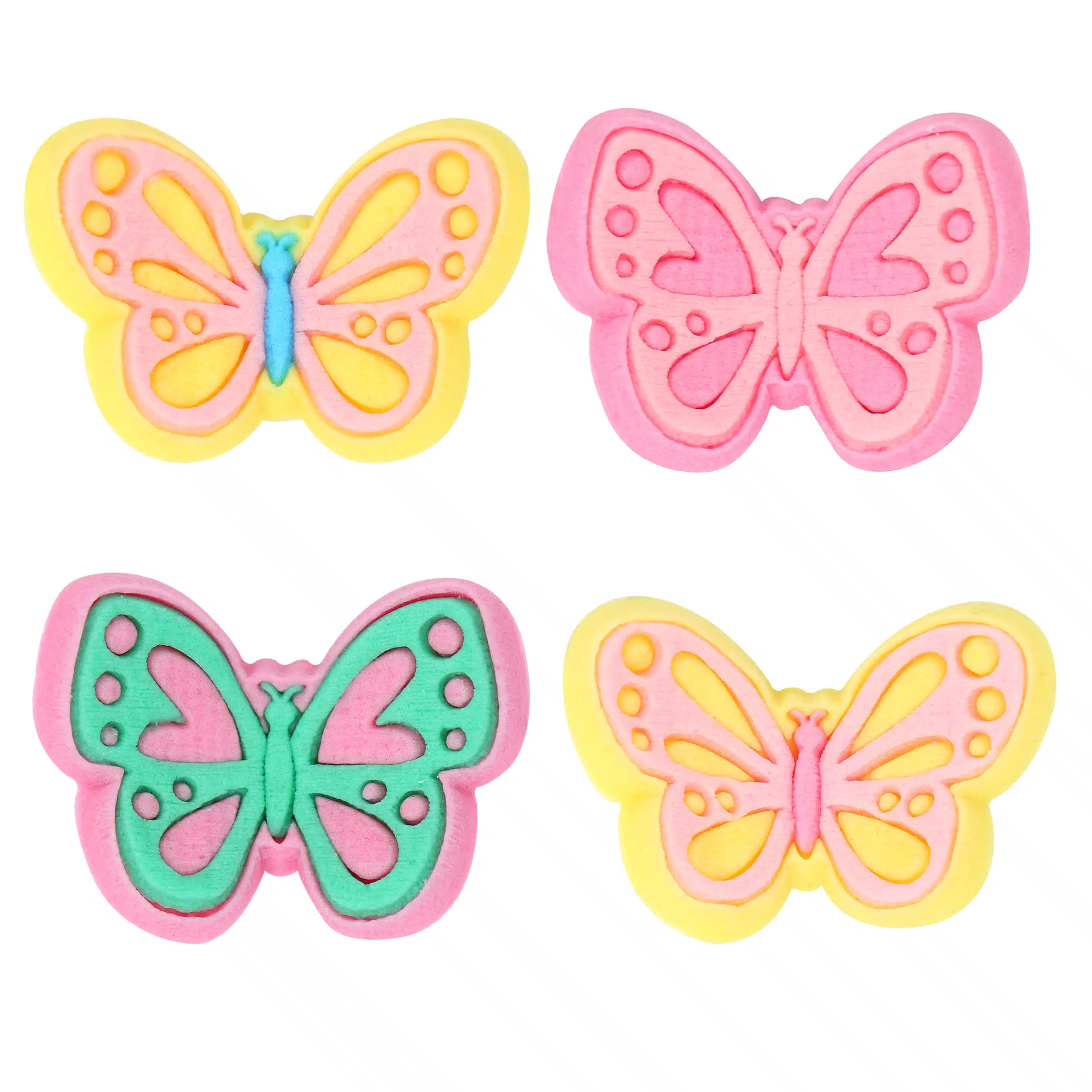 Pme easter edible sugar decorations - butterflies, set of 12 bij cake, bake & love 7 Pme easter edible sugar decorations - butterflies, set of 12 - afbeelding 3