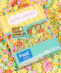 Pme easter "out the box" sprinkles - happy easter, 60g bij cake, bake & love 10