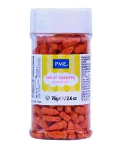 PME Easter Sprinkles - Candy Carrots, 60g