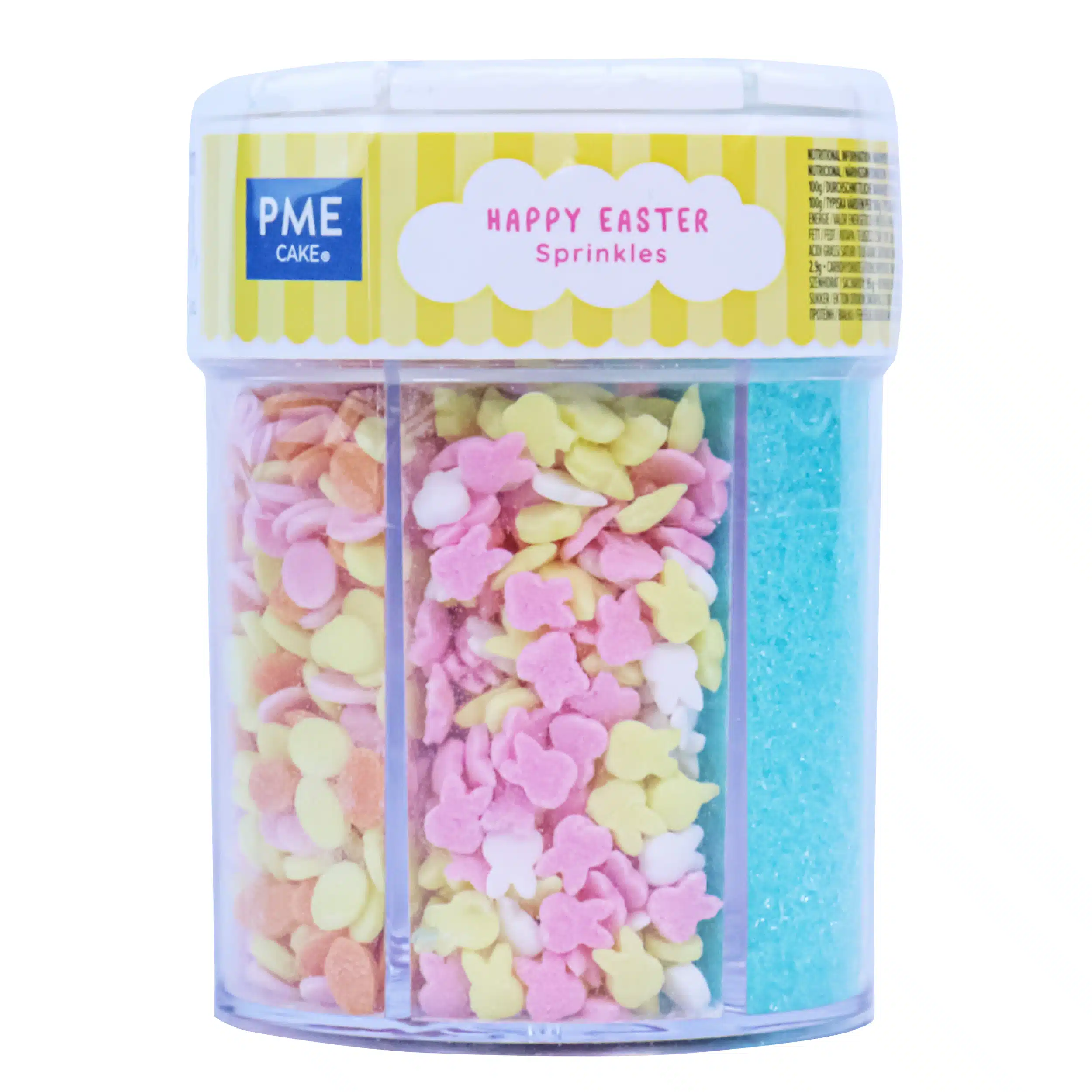 Pme 6-in-1 easter sprinkle mix (172g) bij cake, bake & love 5 Pme 6-in-1 easter sprinkle mix (172g)