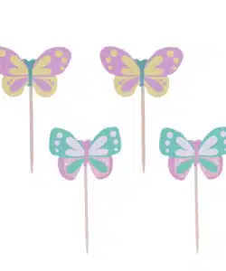 Alternative view of PME Easter Cupcake Toppers - Butterflies, Set of 24