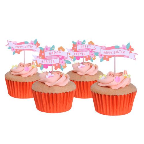 Pme easter cupcake toppers - happy easter, set of 24 - afbeelding 3