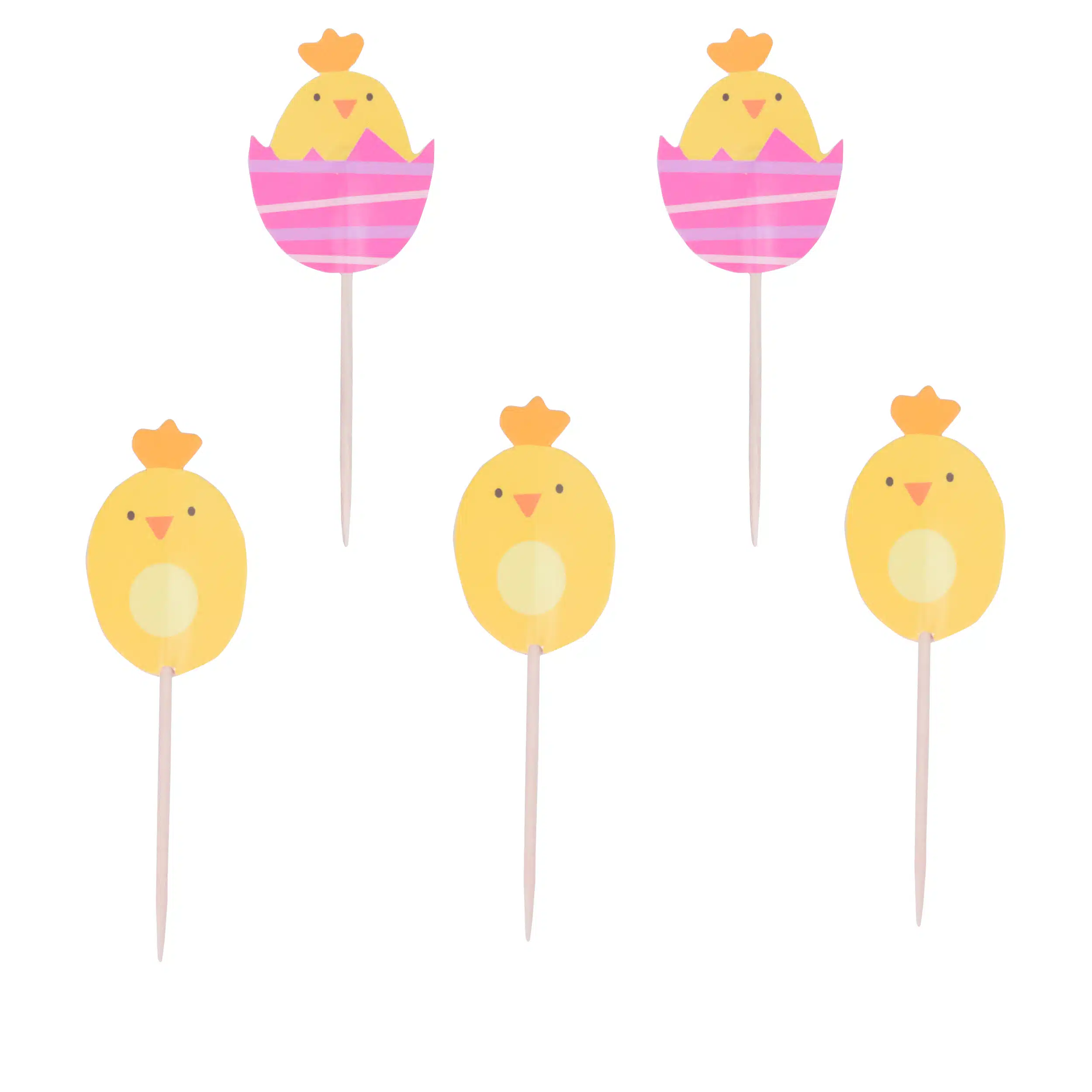 Pme easter cupcake toppers - chicks, set of 24 bij cake, bake & love 6 Pme easter cupcake toppers - chicks, set of 24 - afbeelding 2