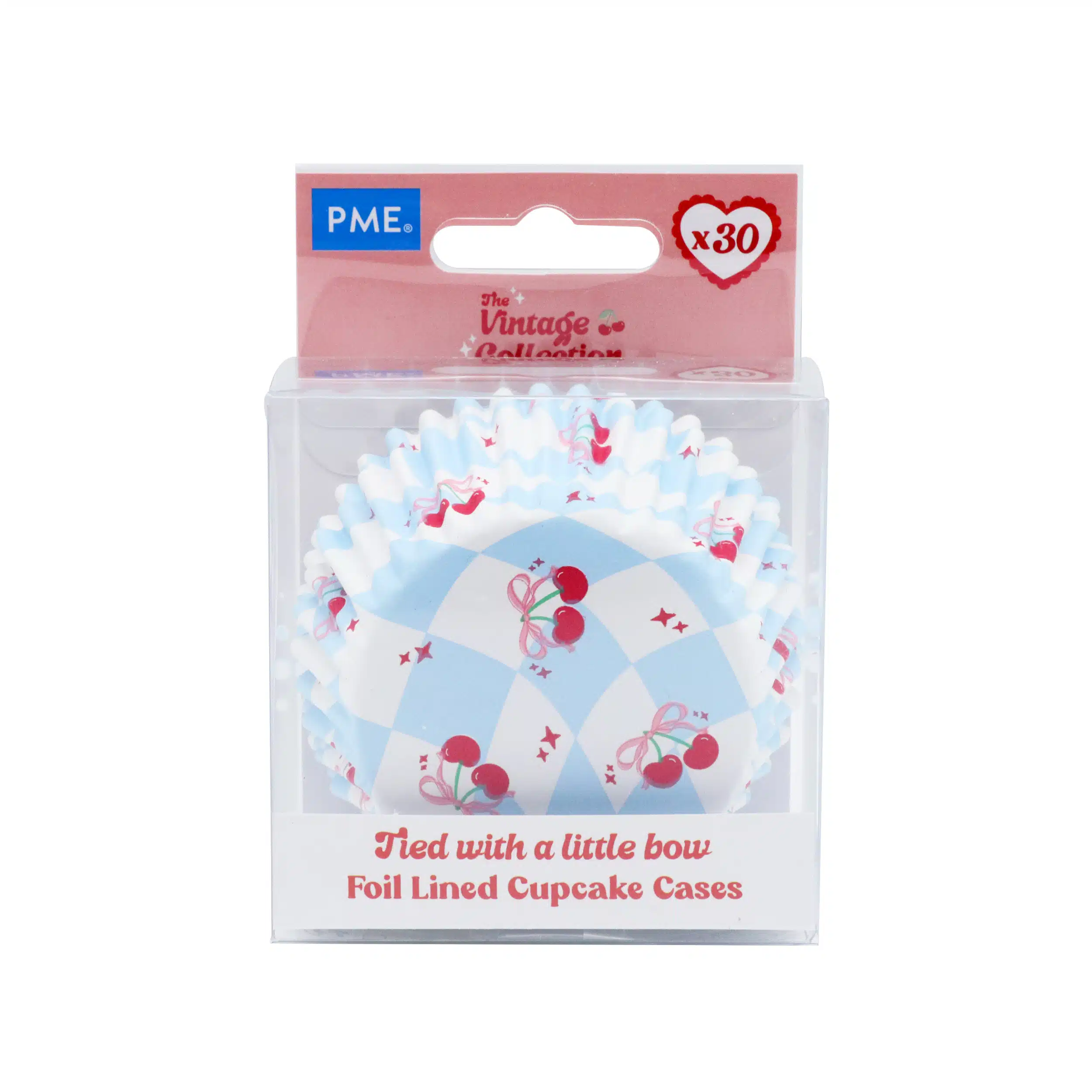 Pme vintage foil-lined cupcake cases - tied with a little bow (pack of 30) bij cake, bake & love 5 Pme vintage foil-lined cupcake cases - tied with a little bow (pack of 30)