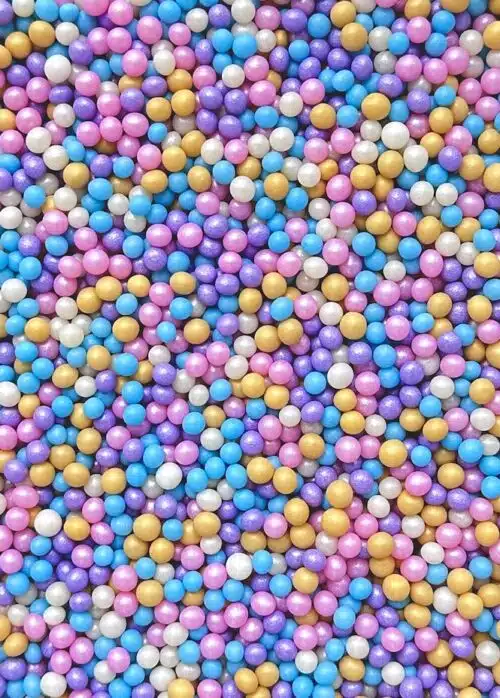 Sprinkley sprinkles - pastel bubbles mix 80 gram