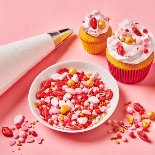 Funcakes 3d sprinkle medley - secret valentine 70g - afbeelding 3