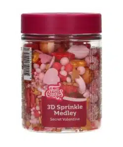 FunCakes 3D Sprinkle Medley - Secret Valentine 70g