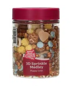 FunCakes 3D Sprinkle Medley - Puppy Love 70g