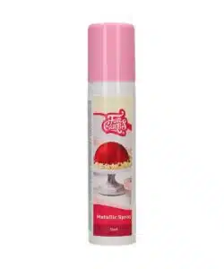 FunCakes Eetbare Metallic Spray Rood 100ml