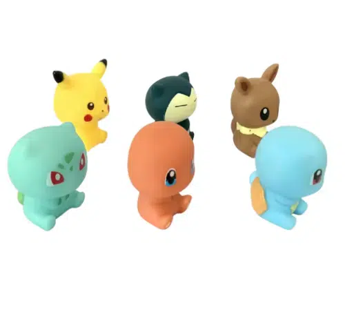 Plastic decoratieset cute baby pokemon set 6 - afbeelding 2