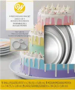 Wilton Tiered Trio Round Pan Set/3
