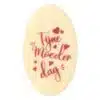 Chocolade decoratie fijne moederdag 4,8 cm x 2,9 cm - 10 stuks bij cake, bake & love 3