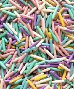 Sprinkley Sprinkles - Rods Pastel Mix 80 gram