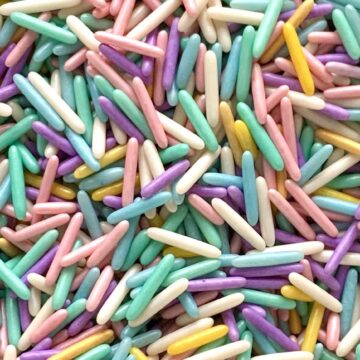 Sprinkley sprinkles - rods pastel mix 80 gram