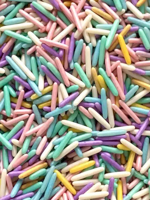 Sprinkley sprinkles - rods pastel mix 80 gram
