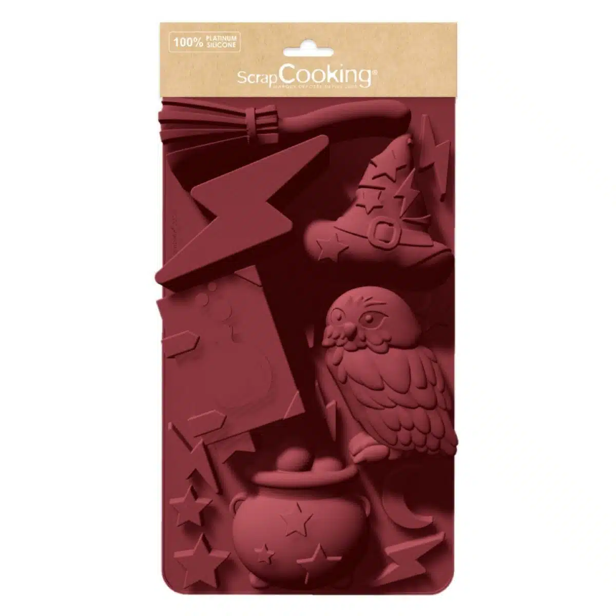 Siliconen bakvorm wizard bij cake, bake & love 5 Siliconen bakvorm wizard