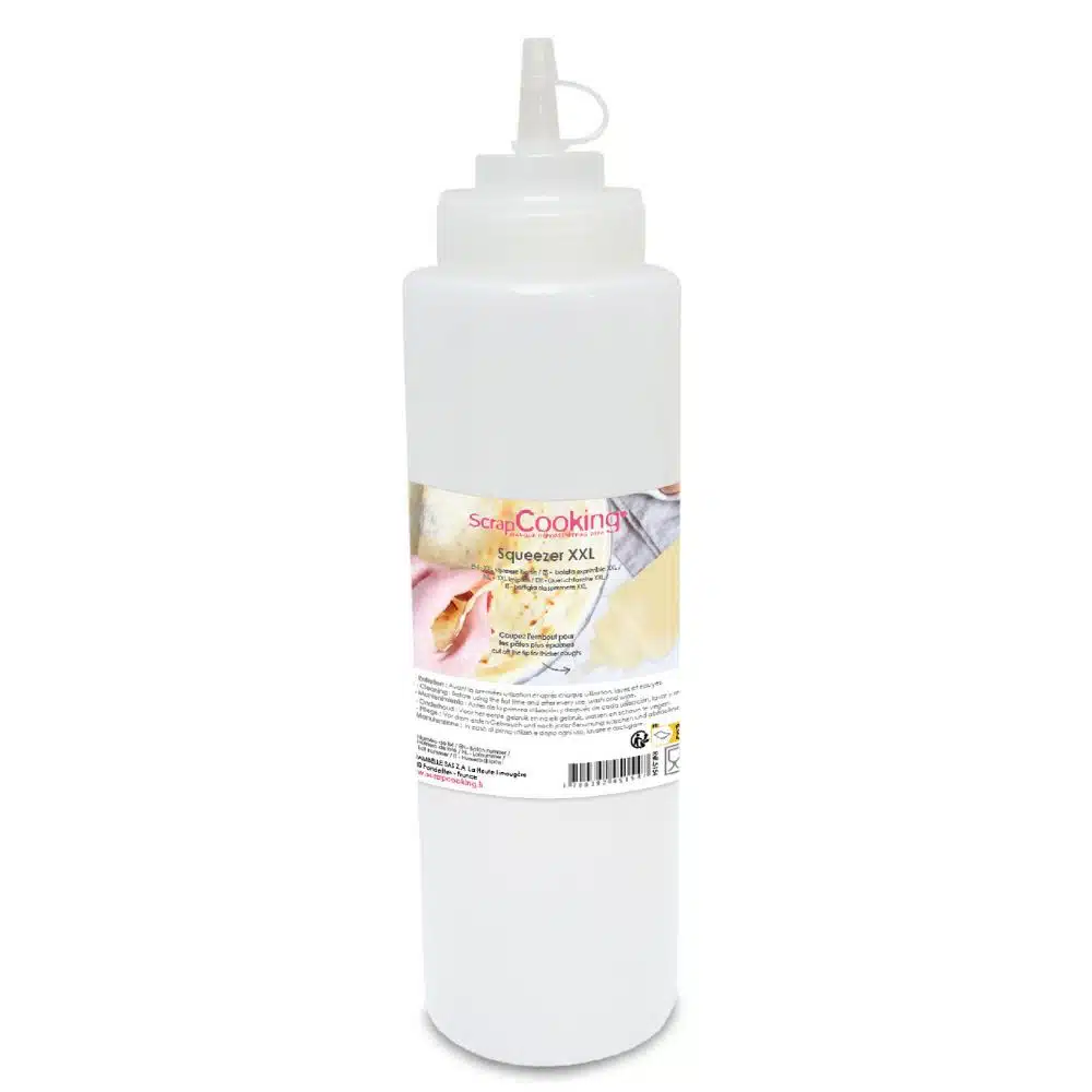 Knijpfles xxl 1 liter bij cake, bake & love 5 Knijpfles xxl 1 liter