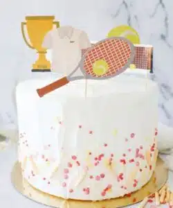 Taartdecoratie set tennis bij cake, bake & love 11 Taartdecoratie set tennis bij cake, bake & love 10
