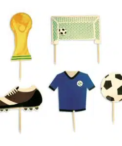 Alternative view of Taartdecoratie set Voetbal