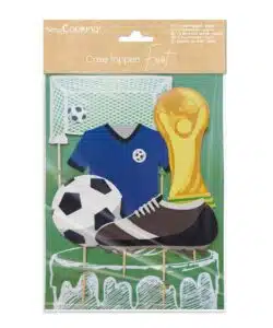 Taartdecoratie set Voetbal