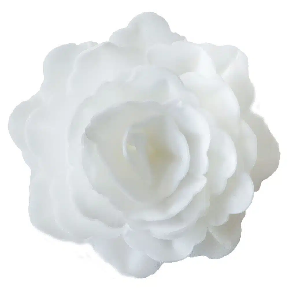 Ouwel decoratie witte rozen 3 stuks bij cake, bake & love 6 Ouwel decoratie witte rozen 3 stuks - afbeelding 2