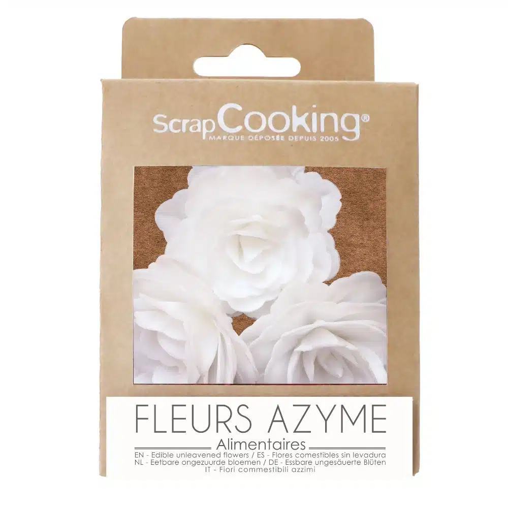 Ouwel decoratie witte rozen 3 stuks bij cake, bake & love 5 Ouwel decoratie witte rozen 3 stuks