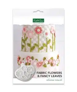 Katy Sue Siliconen Mal - Stoffen Bloemen en Fancy Bladeren