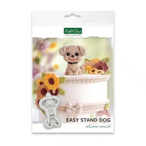 Katy sue siliconen mal - easy stand hond