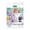 Katy sue siliconen mal - easy stand kat bij cake, bake & love 3