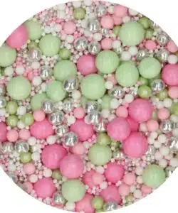 Funcakes soft pearls mix rose garden 80g bij cake, bake & love 10