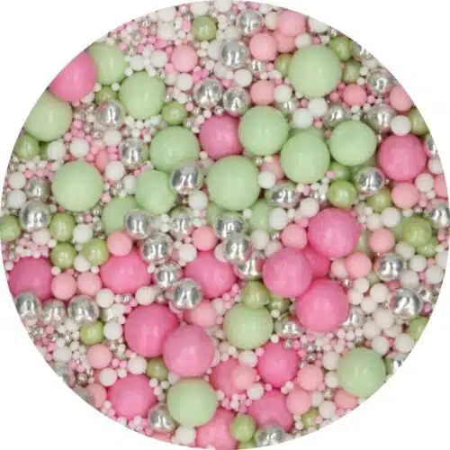Funcakes soft pearls mix rose garden 80g - afbeelding 3