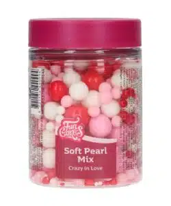 Alternative view of FunCakes Soft Pearls Mix Crazy in Love 80g