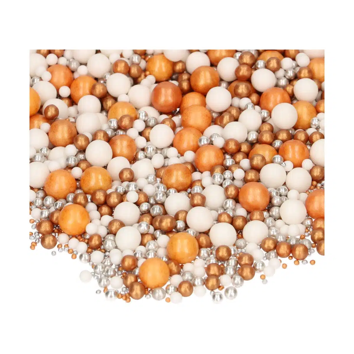 Funcakes soft pearls mix glamour vibes 80g bij cake, bake & love 6 Funcakes soft pearls mix glamour vibes 80g - afbeelding 2