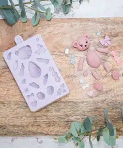 Alternative view of Karen Davies Silicone Mould - Build A Teddy 