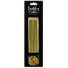 Partydeco verjaardag kaarsen goud 12,5cm pk/12 bij cake, bake & love 1
