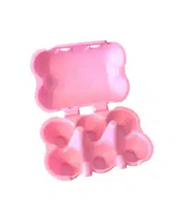 Mini Eierdoos Roze 6 gaten