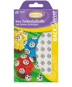 Günthart Suikerdecoratie Mini Voetballen 48st.