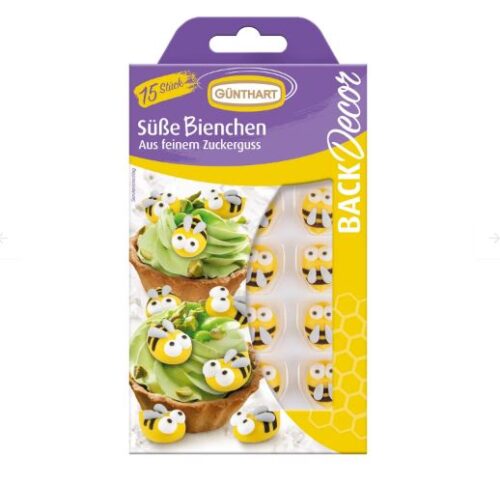 Günthart suikerdecoratie bijen 15st.