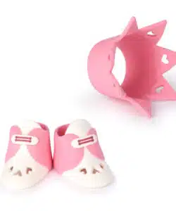 Alternative view of Suikerdecoratie Kit Babyshoentjes & Kroon Roze