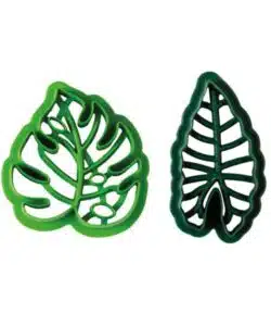 Alternative view of Koekjesuitsteker set Tropical Leaves