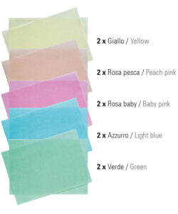 Decora ouwel vellen gekleurd a4 formaat pk/10 bij cake, bake & love 11